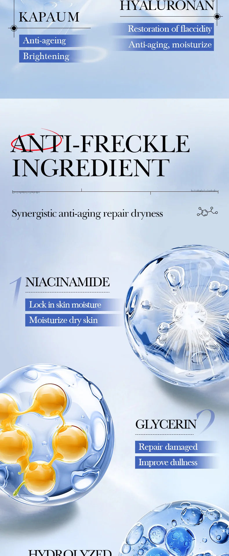 Caviar Hyaluronic Acid Hydrating Face Mask – Moisturizing & Brightening