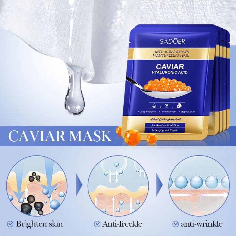 Radiant Renewal Duo — Caviar Face Mask + Under-Eye Collagen Patches